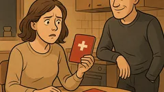 Witz: „Schatz, alle Schweizer Pässe gesperrt!“