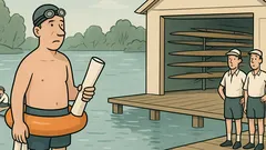 Witz: Dobler will Mitglied im Ruderverein