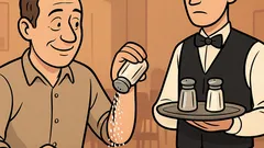 Witz: „Bringen Sie mal Salz!“